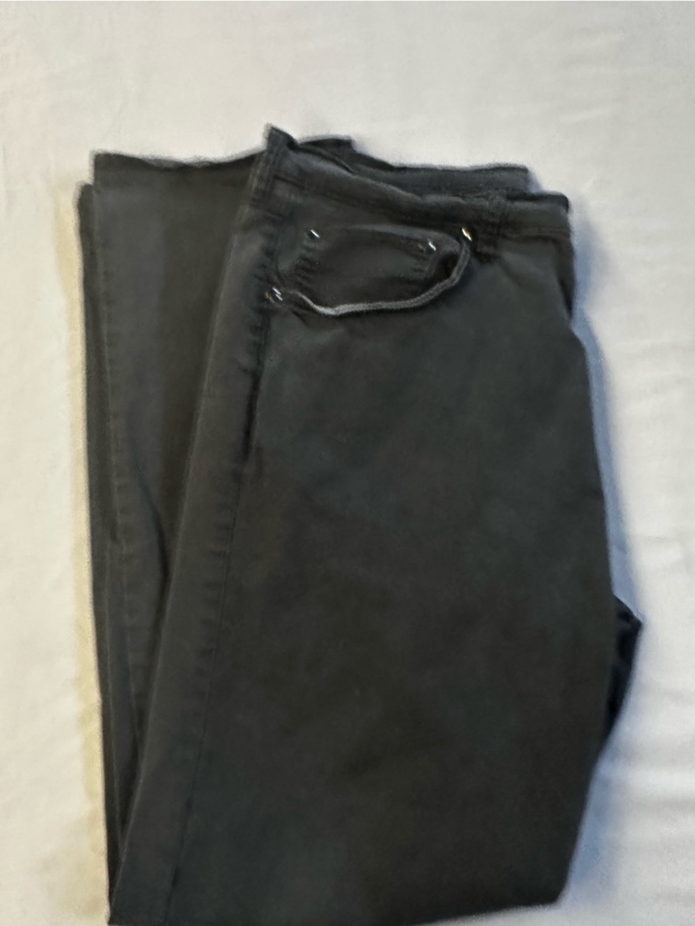 Wrangler Straight Fit Jeans Grey Faded Black 40x30